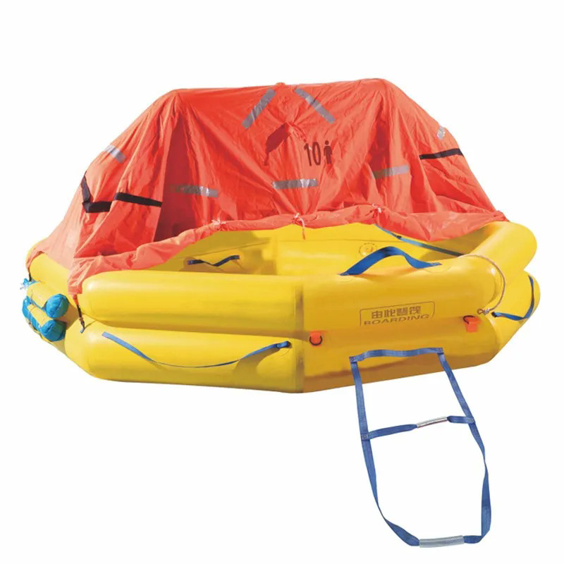 Inflatable Liferaft Saves Lives at Sea